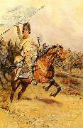 Edouard Detaille La Charge France oil painting artist